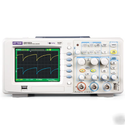 Atten ADS1102CA 100MHZ digital oscilloscope dso ADS1102