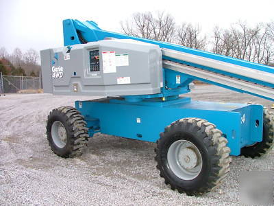 Genie jlg 60' boom manlift aerial diesel 4X4 refurb