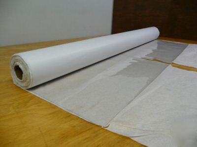 Heavy duty clear plastic/vinyl sheeting 18/20MIL 10YDS