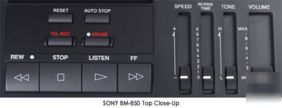 New sony micro cassette transcriber bm-850 BM850