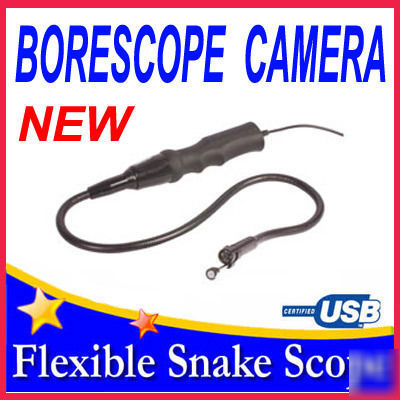 New usb flexible snake scope camera endoscope borescope