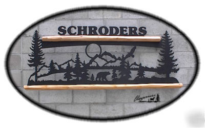  signs-wall decor-outdoor signs-bears and pintree decor
