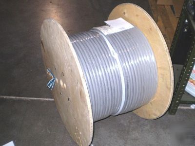 New 22GA 15PR aqua cable for wet locations 1000FT reels 