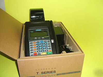 New hypercom T7PLUS 1 meg credit card terminal brand 