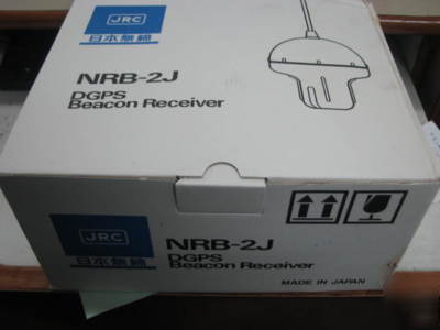 New jrc nrb-2 dgps beacon receiver in box. 