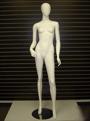 No face white color full size female mannequin rpf-1