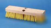 Proline brush cream polypropylene deck brush 10IN