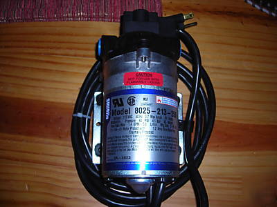 Shurflo pump 8025-213-256 115V- 6' cord-60 psi-1.4 gpm