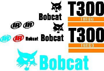 Asv bobcat case cat deere jcb takeuchi loader decals