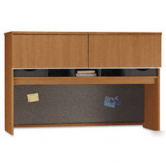 Bush milano credenza hutch