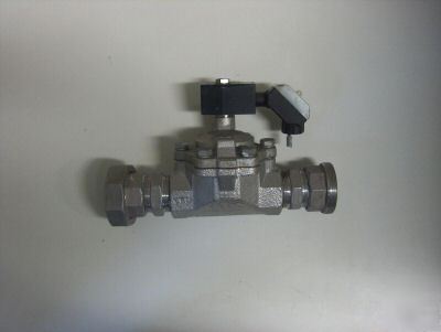 Ckd AD21-40A L3HP6 pilot operated 2 port solenoid valve