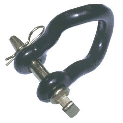 Clevis has heat-treated pin-twisted