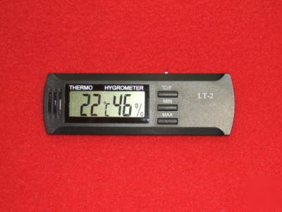 Digital thermometer & hygrometer with max & min memory