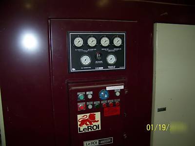 Leroi 300HP. WEH300SSAH rotary screw air compressor