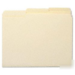New antimicrobial top tab file folders, letter size,...