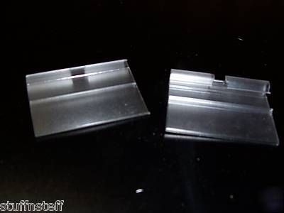 New flip scan label holders peghook price tag 100 pc 