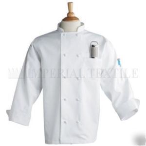 New white chef coat jacket size s m l xl 2XL 3XL 4X 5XL