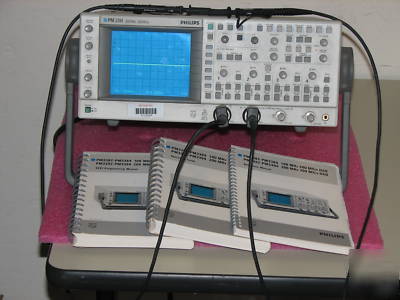 Philips pm 3394 analog/digital 200 mhz oscilloscope 