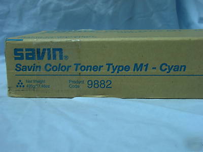 Savin cyan toner # 9882 # 885308 type M1