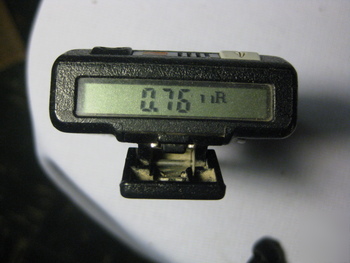 *14* saic pd-3I digital pocket dosimeter gamma doserae