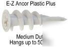 #8 plastic ez- anchors 1 case of 1000