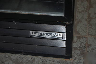 Beverage air glass door refrigerator 