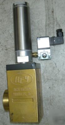 Key high vacuum products valve ba-162 brass nos 