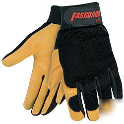 Memphis fasguard deerskin mechanics work gloves large
