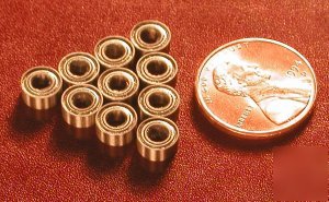 10 straight slot car slotcar axle bearing 1/8