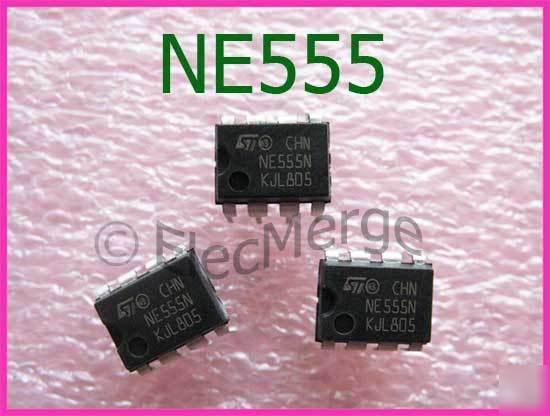 20 pcs NE555 ic 555 sgs thomson dip 8 timer kit ham