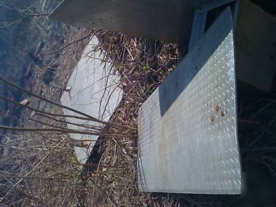 3 aluminum dock boards plates for sale