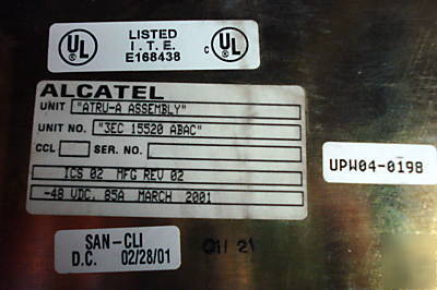 Alcatel atru-a assembly 3EC 15520 abac, lot of 2