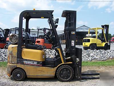 Caterpillar 4000 lb cap forklift 2000 yr 6341 hours