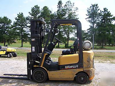 Caterpillar 4000 lb cap forklift 2000 yr 6341 hours