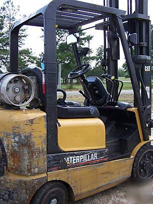 Caterpillar 4000 lb cap forklift 2000 yr 6341 hours