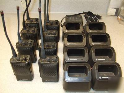 Ge monongram uhf portables (8) narrow band