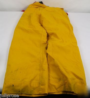 Globe turnout gear bunker pants nomex aramid size 32