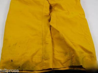 Globe turnout gear bunker pants nomex aramid size 32