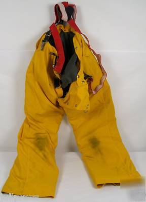 Globe turnout gear bunker pants nomex aramid size 32