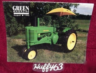 Green magazine john deere jd featuring 430's tractors