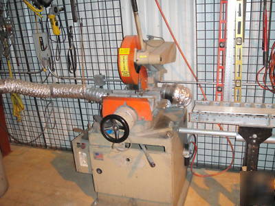 Kalamazoo cold saw 350 semi automatic cutting