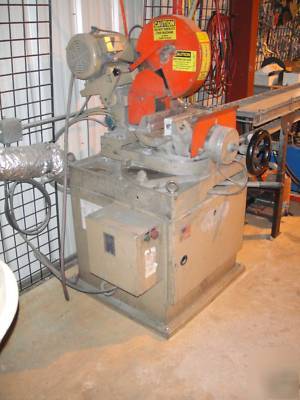 Kalamazoo cold saw 350 semi automatic cutting