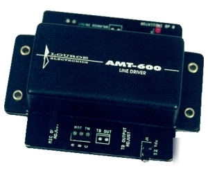 Louroe amt-600 line driver amplifier amp covert audio 