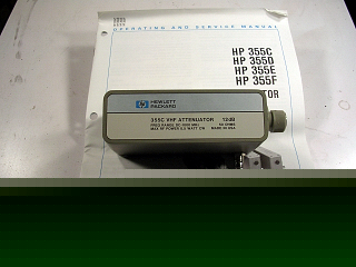 New agilent 355C step attenuator dc-1GHZ ( )