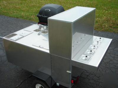 New hot dog cart vending concession trailer stand brand 