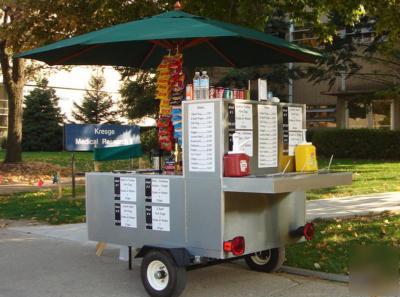 New hot dog cart vending concession trailer stand brand 