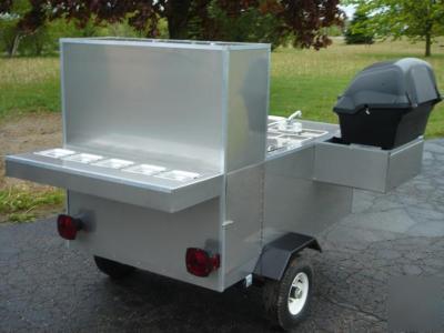 New hot dog cart vending concession trailer stand brand 