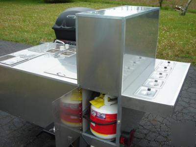 New hot dog cart vending concession trailer stand brand 