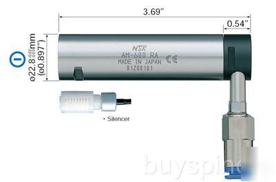 Nsk nakanishi ma series 90Â° h torque air motor am-600RA