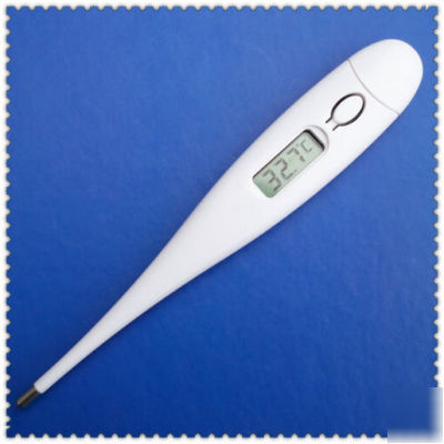 Safe body digital lcd heating thermometer for child kid